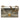 Silver Dior Small Studded Patent Diorama Flap Crossbody Bag