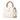 White Gucci Medium Leather Bamboo Dionysus Web Satchel - Designer Revival