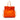 Orange Prada Tessuto Logo Drawstring Tote