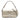 Gold Fendi Medium Leather Selleria Baguette Satchel