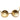 Gold Chanel CC Gold Plated Cambon Medallion Necklace