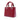 Red Dior Medium Patent Cannage Lady Dior Satchel