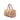 Beige Fendi Zucca Canvas Selleria Satchel