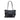 Black Chanel Distressed Calfskin Shopping In Moscow Tote - Designer Revival