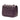 Purple Chanel Mini Square Classic Iridescent Lambskin Single Flap Crossbody Bag