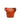 Orange Prada Vitello Daino Bucket Bag - Designer Revival