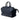 Blue Saint Laurent Small Suede Trimmed Calfskin Downtown Cabas Satchel