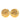 Gold Chanel Gold Plated CC Round Clip On Earrings