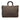 Brown Fendi Large Zucca Canvas Twins Tote