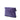 Purple Prada Soft Calf Fold Over Shoulder Bag