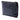 Black Saint Laurent Croc Embossed Leather Monogram Document Holder Clutch Bag