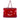 Red Chanel CC Patent Lipstick Ligne Tote