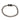 Silver Louis Vuitton Silver Plated Monogram Eclipse Chain Bracelet