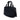 Blue Prada Tessuto Beaded Logo Tassel Handbag