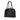 Black Fendi Pebbled Leather Selleria Dome Shoulder Bag - Designer Revival