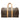 Brown Louis Vuitton Monogram Keepall 45 Travel Bag