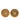 Gold Chanel Gold Plated Round Button Clip On Earrings