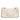 Beige Chanel Medium Classic Printed Denim Floral Double Flap Shoulder Bag - Designer Revival