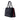 Blue Prada City Calf Bibliotheque Satchel - Designer Revival