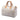 White Louis Vuitton Damier Azur Speedy 30 Boston Bag