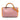 Pink Gucci Medium Bicolor Calfskin Bamboo Shopper Satchel