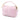Pink Fendi Mini Zucca Embossed Velvet Baguette Satchel