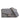 Gray Fendi Zucca Calfskin Soft Trunk Baguette Satchel