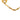 Gold Chanel CC Gold Plated Charm Link Bracelet