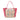 Beige Burberry Small Leather Trimmed Haymarket Check Coated Canvas Canterbury Tote