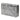 Silver Dior Metallic Patent Microcannage Diorama Wallet on Chain Crossbody Bag