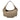 Beige Bottega Veneta BV Monogram Canvas Campana Hobo