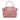 Pink Gucci Medium Leather GG Charm Dome Satchel