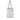 White Fendi Small Leather Shopping Tote Satchel