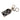 Silver Louis Vuitton Brass Damier Porte Cles Address Bag Charm and Key Holder