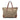 Beige Gucci GG Canvas Web Tote
