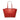 Red Gucci Small Calfskin Swing Tote