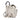 White Gucci Grained Calfskin Bamboo Tassel Backpack