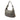 Gray Gucci Pebbled Leather Techno Horsebit Hobo