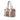 Brown Gucci Medium GG Canvas Bamboo Libeccio Tote - Designer Revival