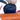 Orange Hermès Milo Lambskin Grigri Rodeo Bag Charm PM Key Chain