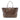 Brown Gucci Metallic Guccissima Heart Bit Tote