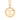 Gold Chanel Gold Plated CC Medallion Heart Pendant Necklace