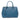 Blue Prada Medium Saffiano Lux Galleria Double Zip Satchel - Designer Revival