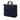 Blue Prada Quilted Tessuto Padded Satchel