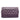 Purple Chanel Quilted Aged Calfskin Reissue 2.55 Double Flap 225 Shoulder Bag
