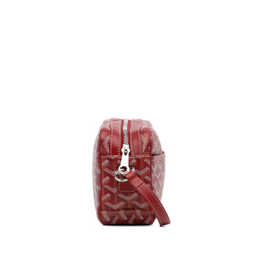 Red Goyard Goyardine Sac Cap Vert Crossbody Bag - Designer Revival