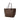 Brown Louis Vuitton Damier Ebene Neverfull MM Tote Bag