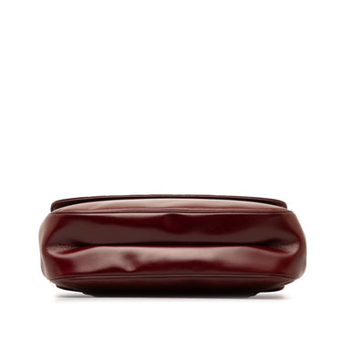 Red Dior Leather Oblique Satchel - Designer Revival