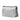Silver Chanel Small Quilted Metallic Caviar Boy Flap Crossbody Bag
