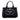 Black Prada Small Canvas Canapa Logo Satchel
